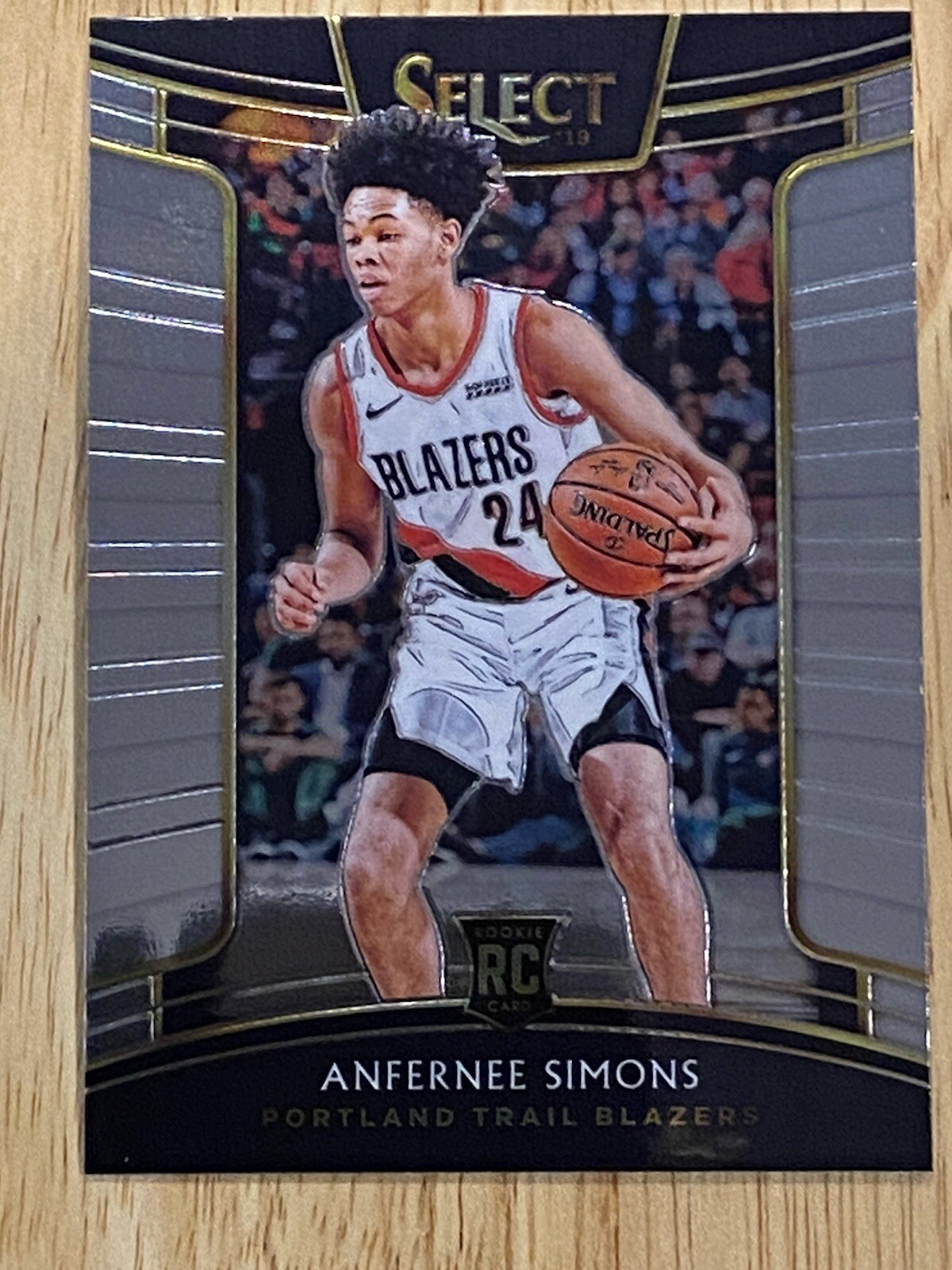 2018-19 Panini Select ANFERNEE SIMONS Rookie RC CONCOURSE #39 Trail Blazers