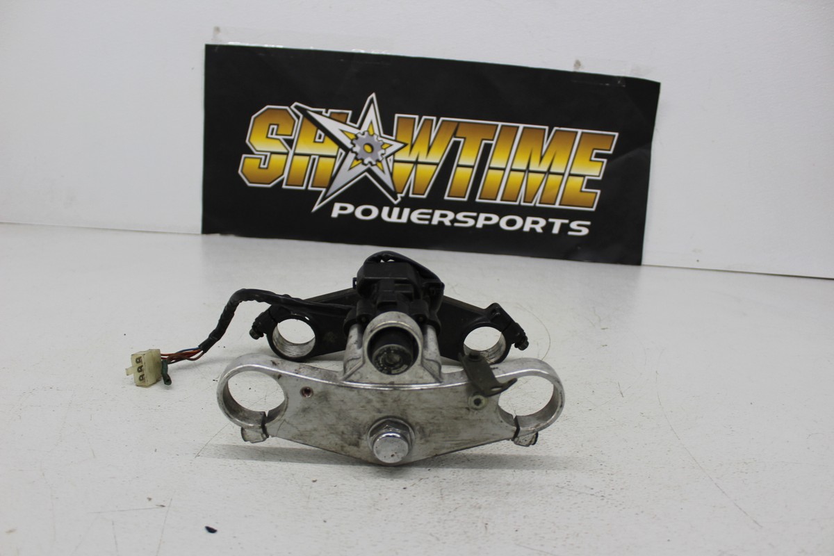 1998 KAWASAKI NINJA ZX6 ZX600E FRONT UPPER LOWER FORKS CLAMP