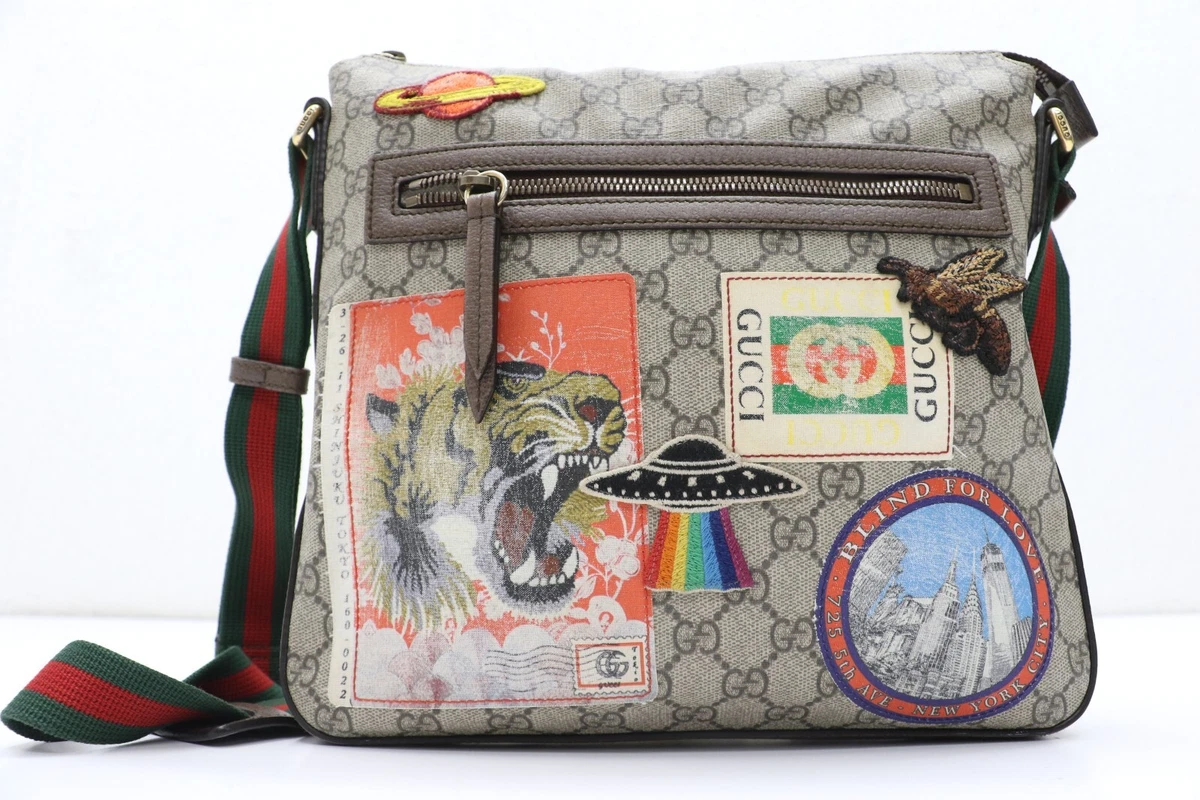 Gucci courrier best sale messenger bag