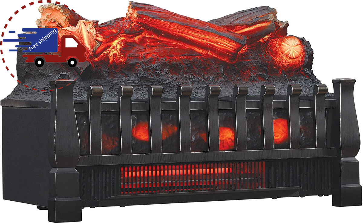 Duraflame DFI030ARU Infrared Quartz Set Heater with Realistic