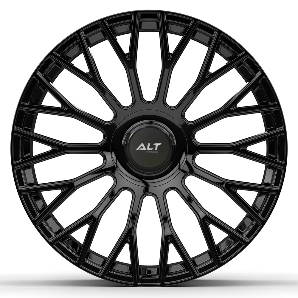 22" ALT Forged PL17 Luxury Gloss Black wheels for Rolls Royce Ghost Wraith Dawn