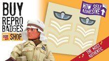 Action Man Long Range Desert Group (SAS) Fabric Badges