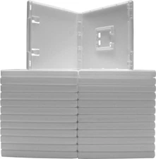 (25pc) White Nintendo 3DS Replacement Game Cases Empty Boxes 11mm / FREE SHIP!