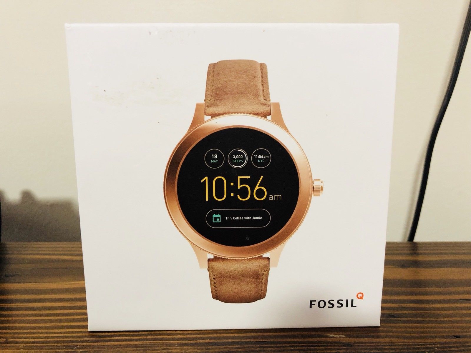 Q Venture Smartwatch, Rose Gold 