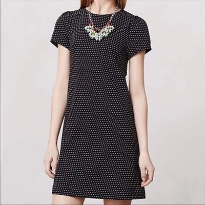 anthropologie maeve polka dot dress