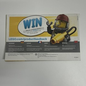 * INSTRUCTIONS ONLY * LEGO Scooby-Doo Mystery Plane Adventures 75901 NO LEGO!!