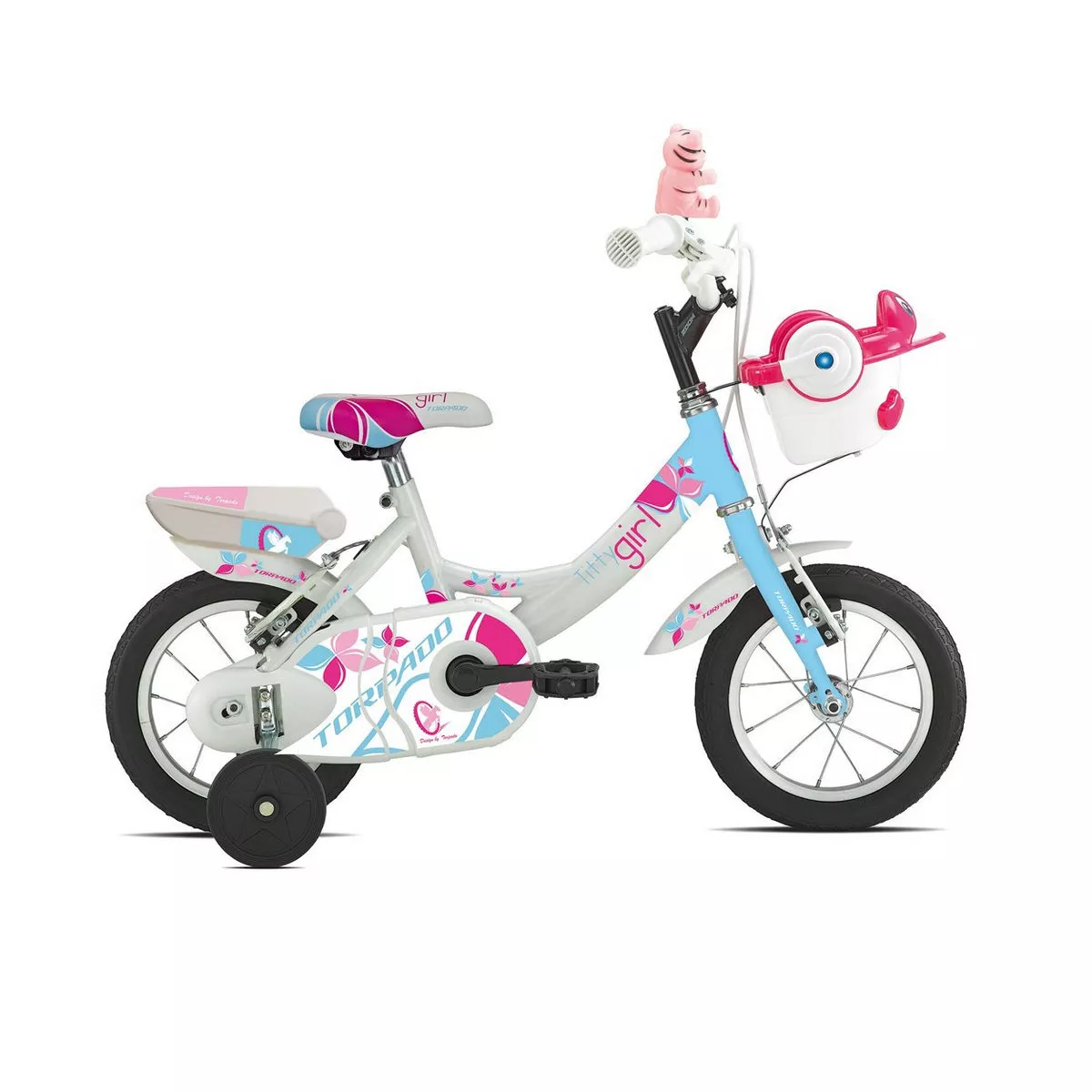 Vélo Enfant 1-3 Anni t691 Titty 12 1v Blanc/Bleu 19T691A Torpado