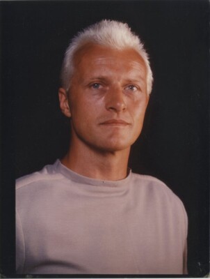 Rutger Hauer Blade Runner 1980s Punk Replicant Portrait Vintage