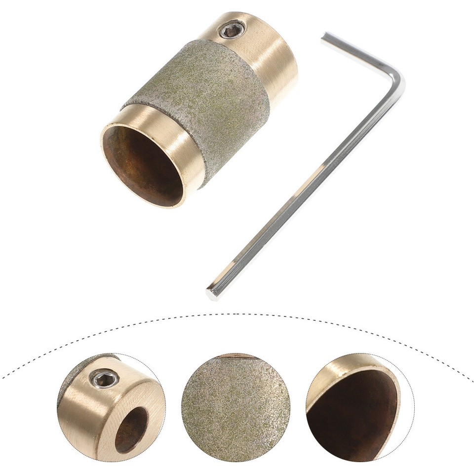 Glass Grinder Grinding Wheel Fine Bits Drill Electric Screwdriver eBay