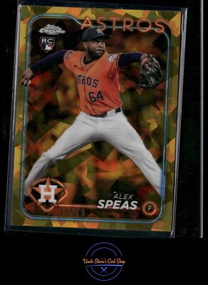 2024 Topps Chrome Update Sapphire Edition #USCS222 Alex Speas Gold Sapphire #/50