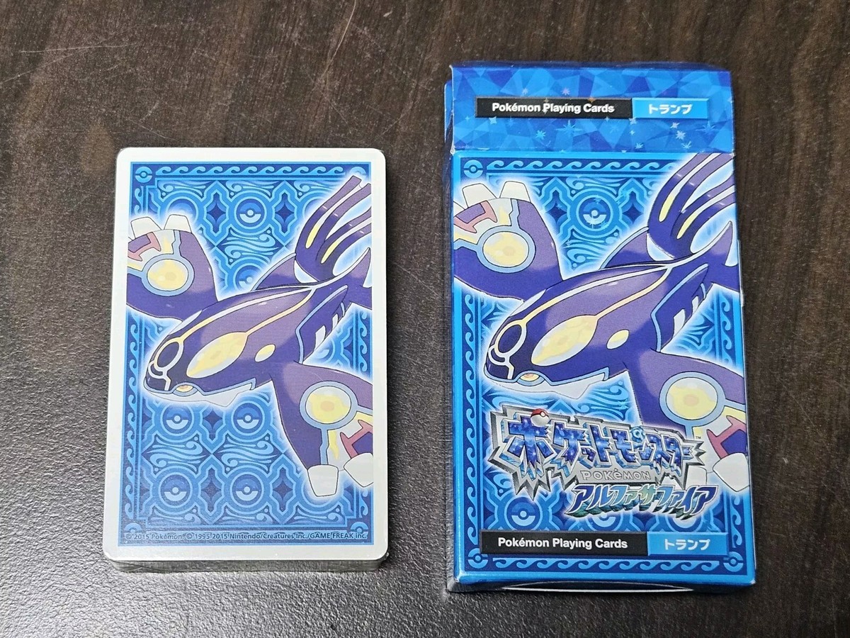 🇯🇵 Japanese Sealed New Pokemon Alpha&Sapphire Poker Playing Card