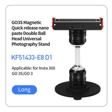 Magnetic Rechargeable Mount 1/4 QR 360  Damping for POCKET4/GoPro13