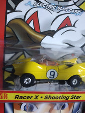 Auto World Thunderjet Ultra G Speed Racer X Shooting Star -Race Worn HO Slot Car