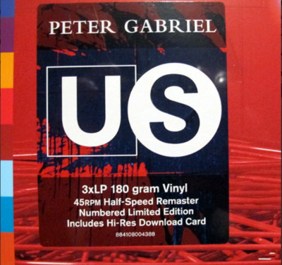Peter Gabriel ( Genesis ) - US Deluxe 3 Vinyl LP Half Speed Etched Numbered  NEU