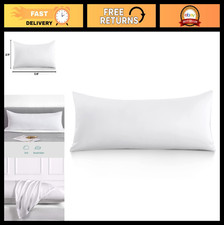 100 Cotton Body Pillowcase 21x54 - 800 Thread Count, Moisture Absorbent, Breath