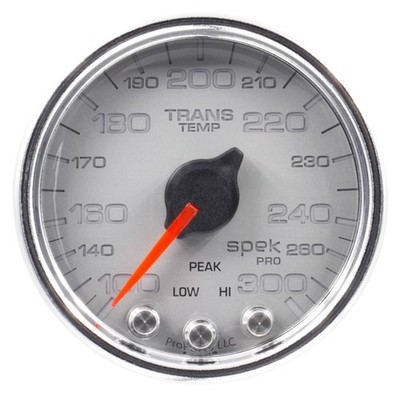 AutoMeter P34221 Spek Pro Transmission Temp Gauge 2 1/16  for 100-300°F