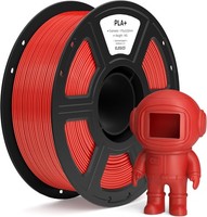 Pla+ Filament 1,75Mm Echtes Rot 1Kg FüR 3D Drucker Hochwertig