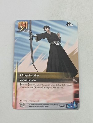 Bleach TCG Einzelkarte Uryu Ishida bespielt