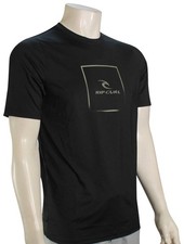 Rip Curl Corp Icon Rash Guard - Black - New