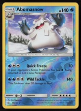 Abomasnow Rare SM - Unified Minds 42/236 LP