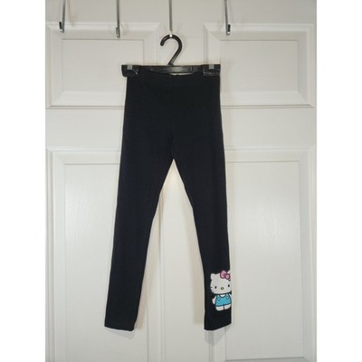 Girl's sz 6 6X Hello Kitty Black Leggings by Hello Kitty