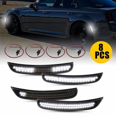 For Dodge Charger 2015-2022 Dynamic Purple LED Side Marker Lights Harnesses EXR