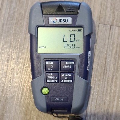 JDSU OLP-35 Handheld Optical Power Meter 850 nm Wavelength Range