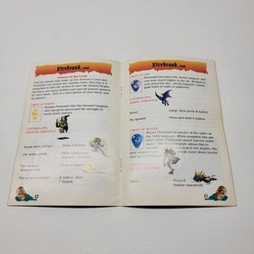 Demon's Crest Instruction Manual (Super Nintendo) - Booklet Only - Authentic