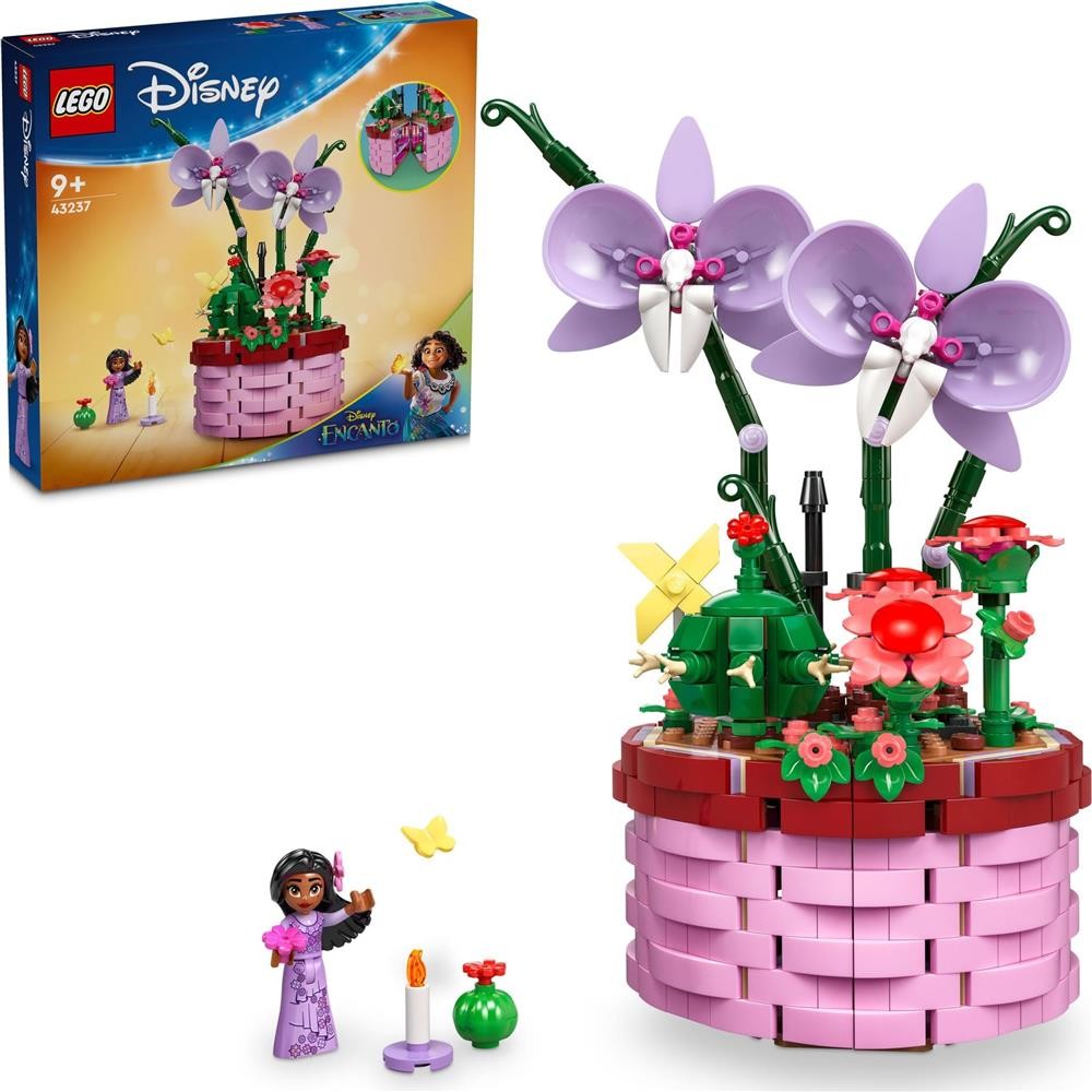 Decorazione LEGO Disney Encanto 43237 - Vaso di Fiori di Isabela 641 Pcs