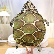 24 Inch Wearable Turtle Shell Plush Pillow - Turtle Body Costume for Kids