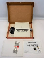 VTG Logan 3-Step Oval and Circle Mat Cutter Model 201 NIB and Complete