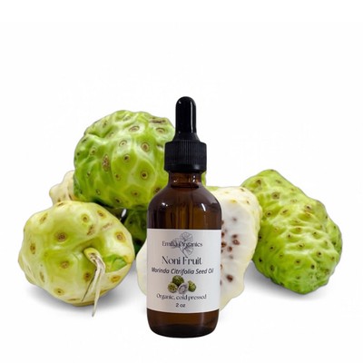 Noni Fruit Oil, Organic, Cold Pressed, Unrefined, Natural