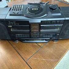 JVC PC-X300 CD PORTABLE SYSTEM - Dual Cassette AM/FM CD - CD not working - READ