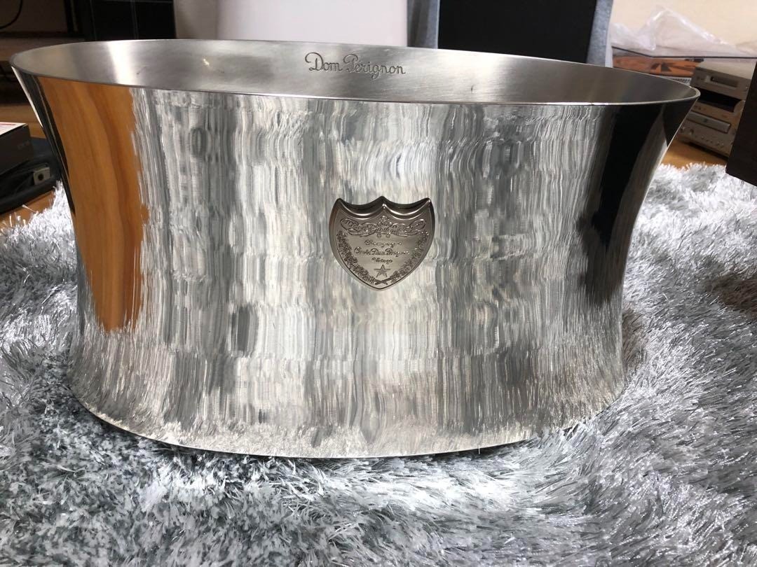 Dom Perignon Champagne Cooler Ice Bucket Etain Pewter 400mm x