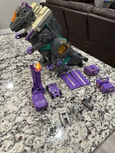 Vintage Transformers G1 Trypticon Base 99% Complete 1986 Hasbro 80s Works