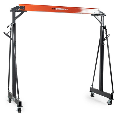 #ad Titan Attachments Adjustable Gantry Crane 2 Ton Capacity Shop Lift Hoist $1449.99