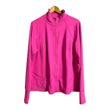 Fila XXL Athletic Jacket Top Workout Athleisure Sports Long Sleeve Full Zip