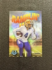 2022 Bowman University Chrome - Ramblin' Man John Emery Jr. #RM-7 (RC)