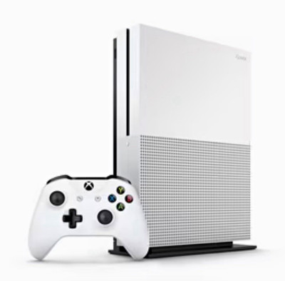 Microsoft Xbox One S 1TB White Console w/ Wireless Controller 4K Wi-Fi HDMI