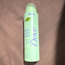 Dove Whole Body Deo Aluminum-Free Cooling Spray, Coconut & Vanilla, 4 oz