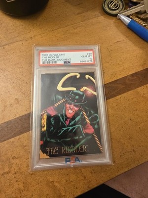 1995 DC Villains The Riddler The Dark Judgement PSA 10