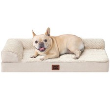 Orthopedic Memory Foam Dog Bed Medium 30x20x6 Washable Cover Waterproof Nonslip