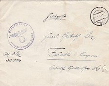 WS M21/ Feldpost II. WK  Feldpostbriefh&uuml;lle