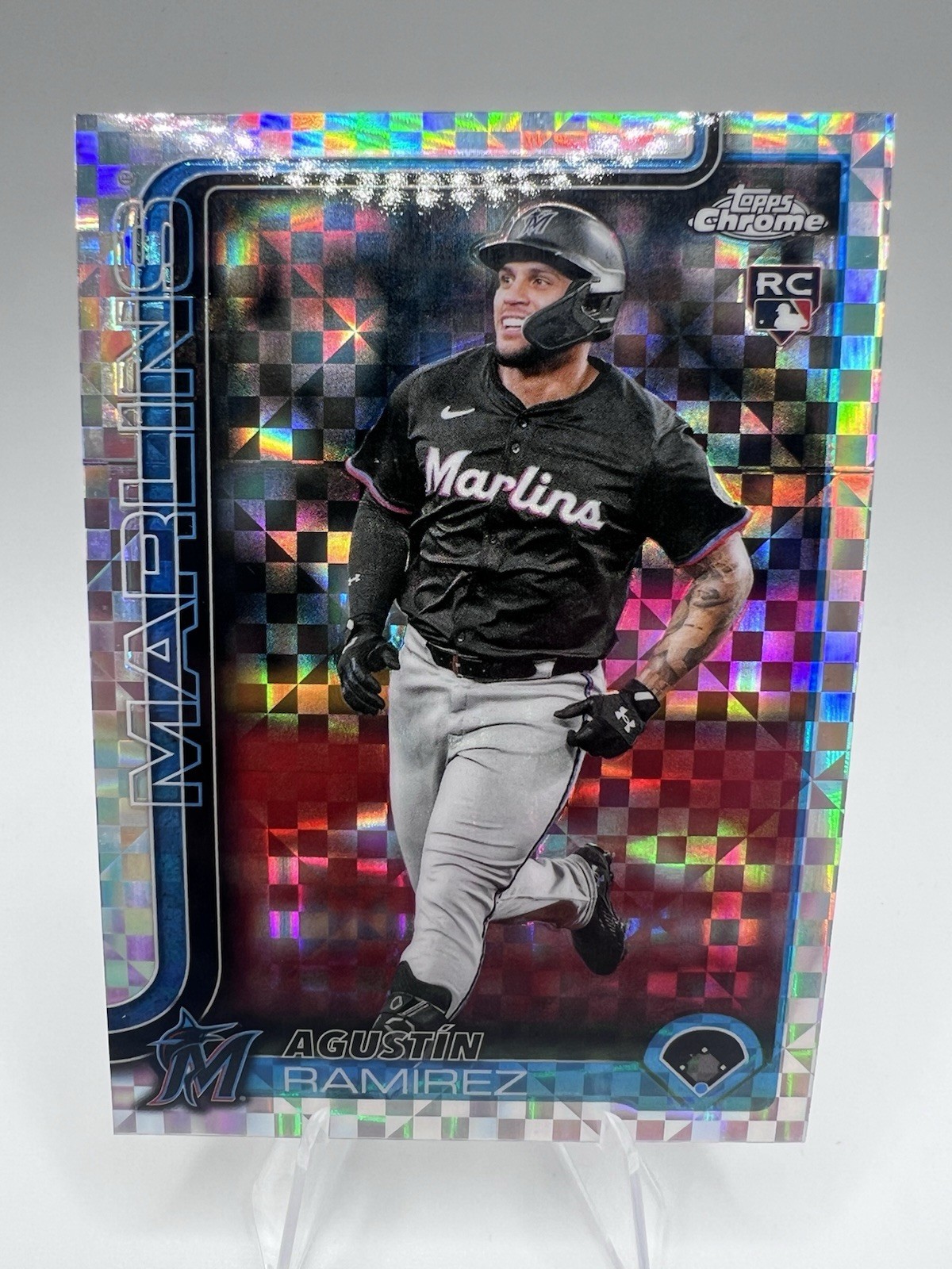 2025 Topps Chrome Update Agustin Ramirez #USC200 X-Fractor Rookie