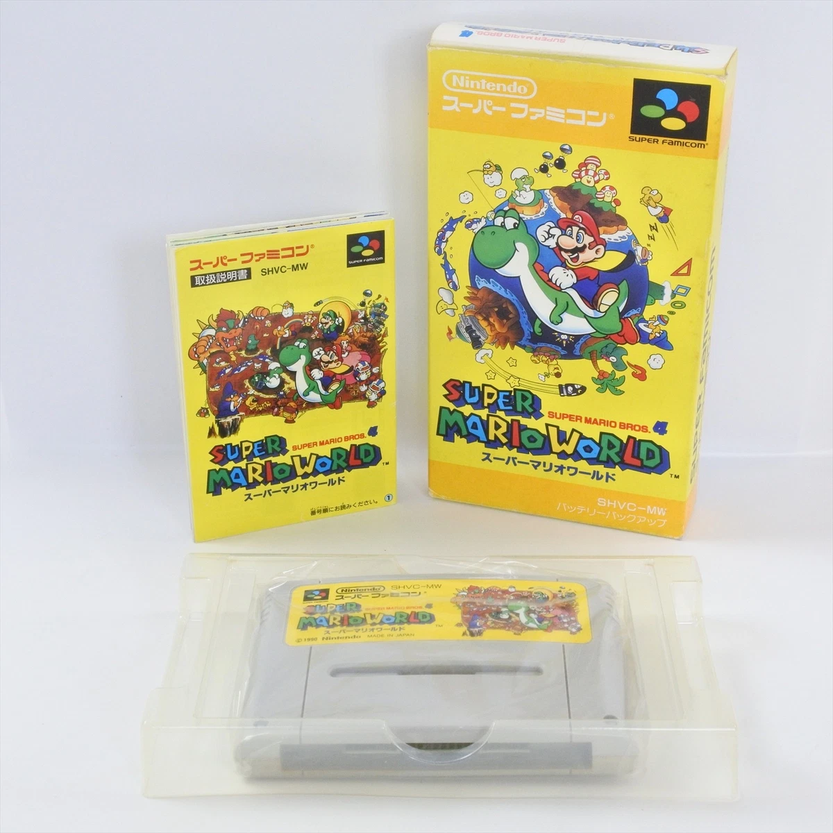 Видеоигры Nintendo SNES NTSC-J (Япония) Super Mario World