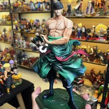 Anime Roronoa Zoro Figure GK Statue Figurine ...