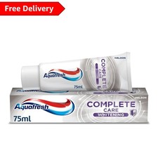 Aquafresh Complete Care Whitening Toothpaste 75ml - Mint Flavor for Freshness 26.53 per litre