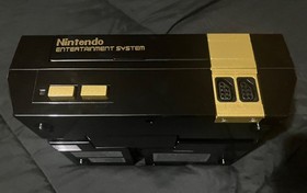 Nintendo NES console custom bundle with three games and two controllers