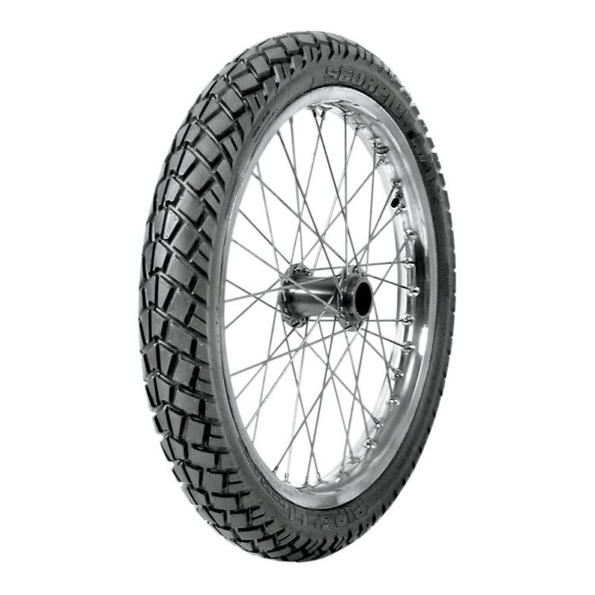 80/90-21 48S Pirelli Scorpion MT90 A/T Front Motorcycle Tyre Tubed
