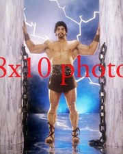 LOU FERRIGNO #11, A PETTO NUDO, senza camicia, L'INCREDIBILE HULK, Ercole, FOTO 8X10
